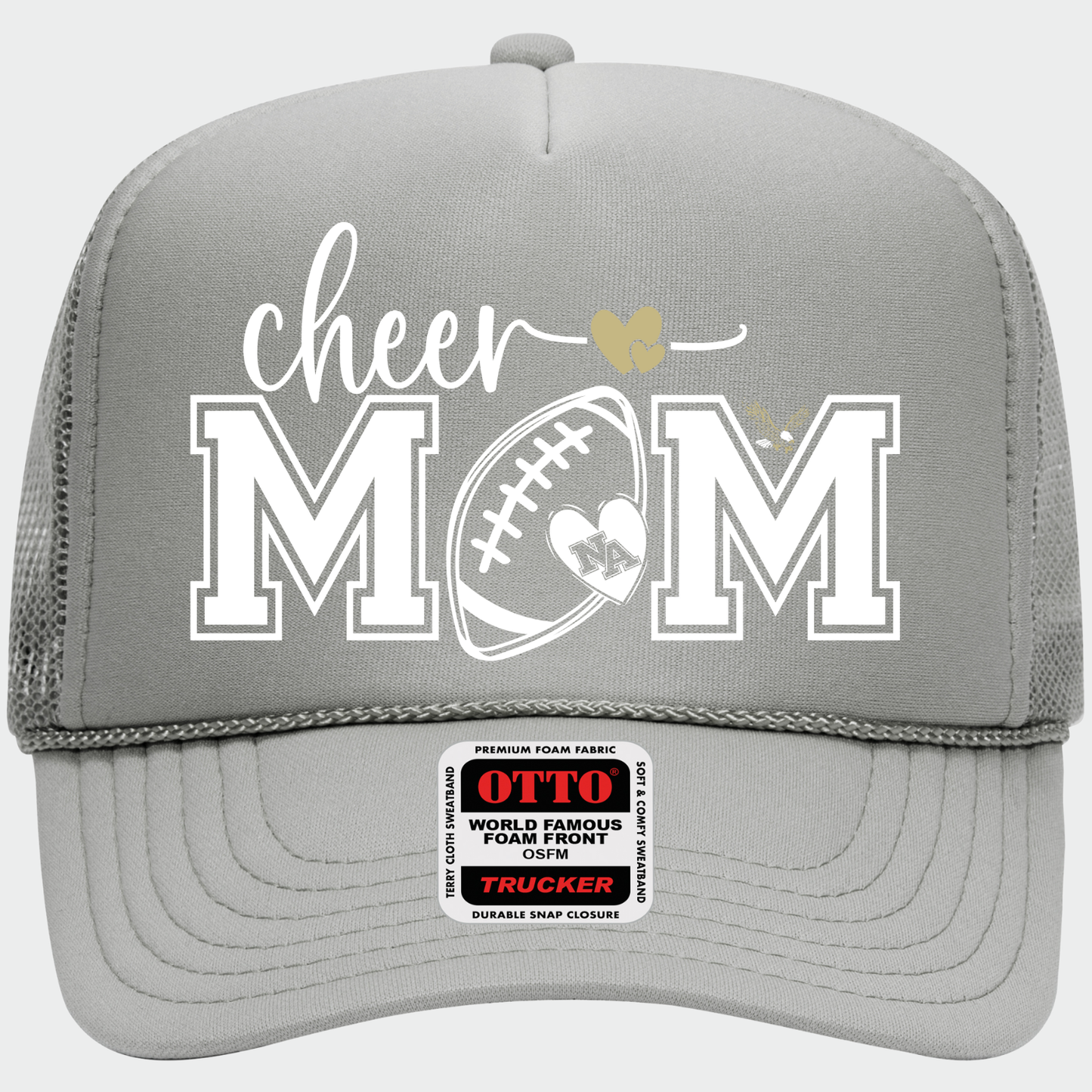 NAYCHEER: Football Cheer Mom Trucker Hat