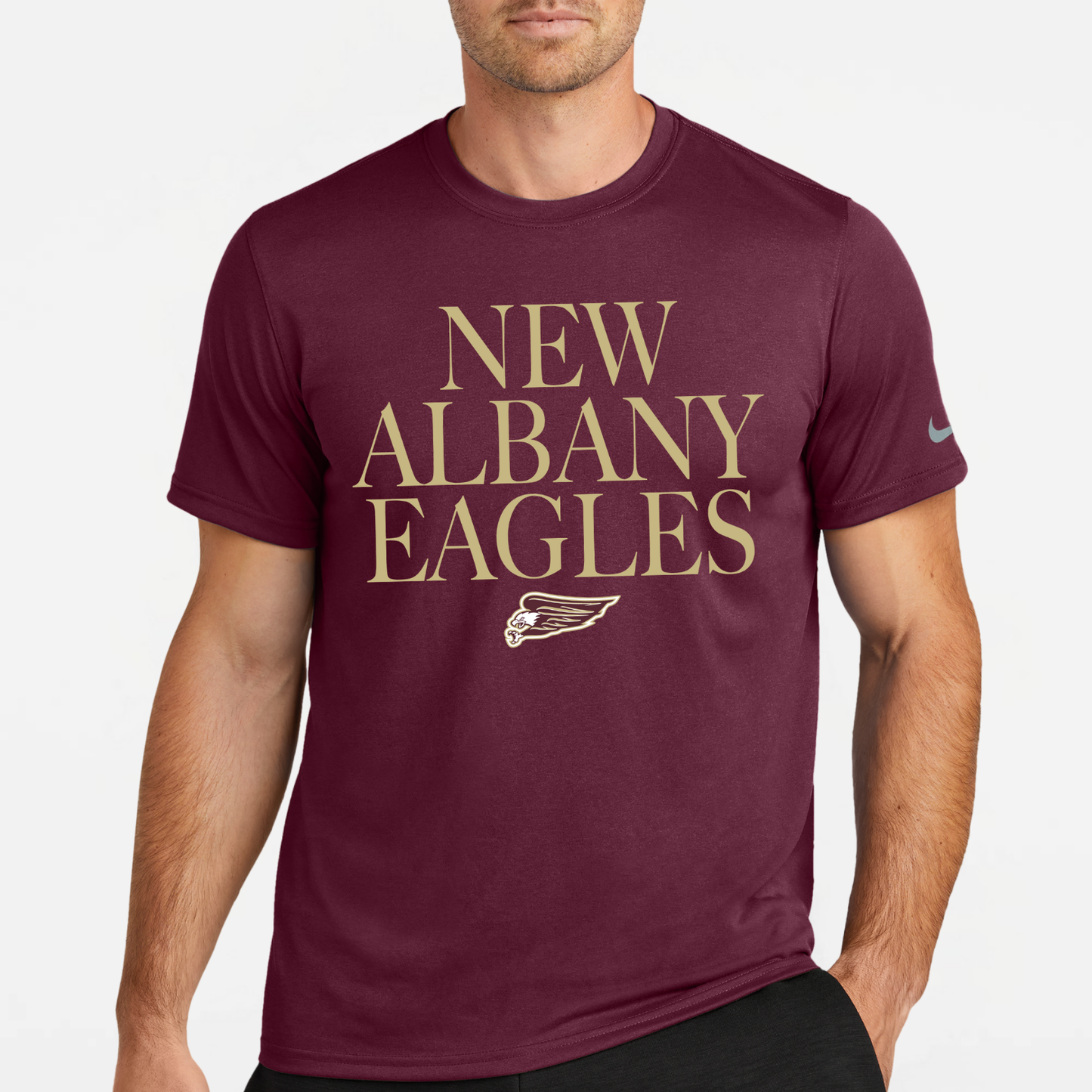 NAPTO: Classy New Albany Eagles Dri-Fit T-Shirt