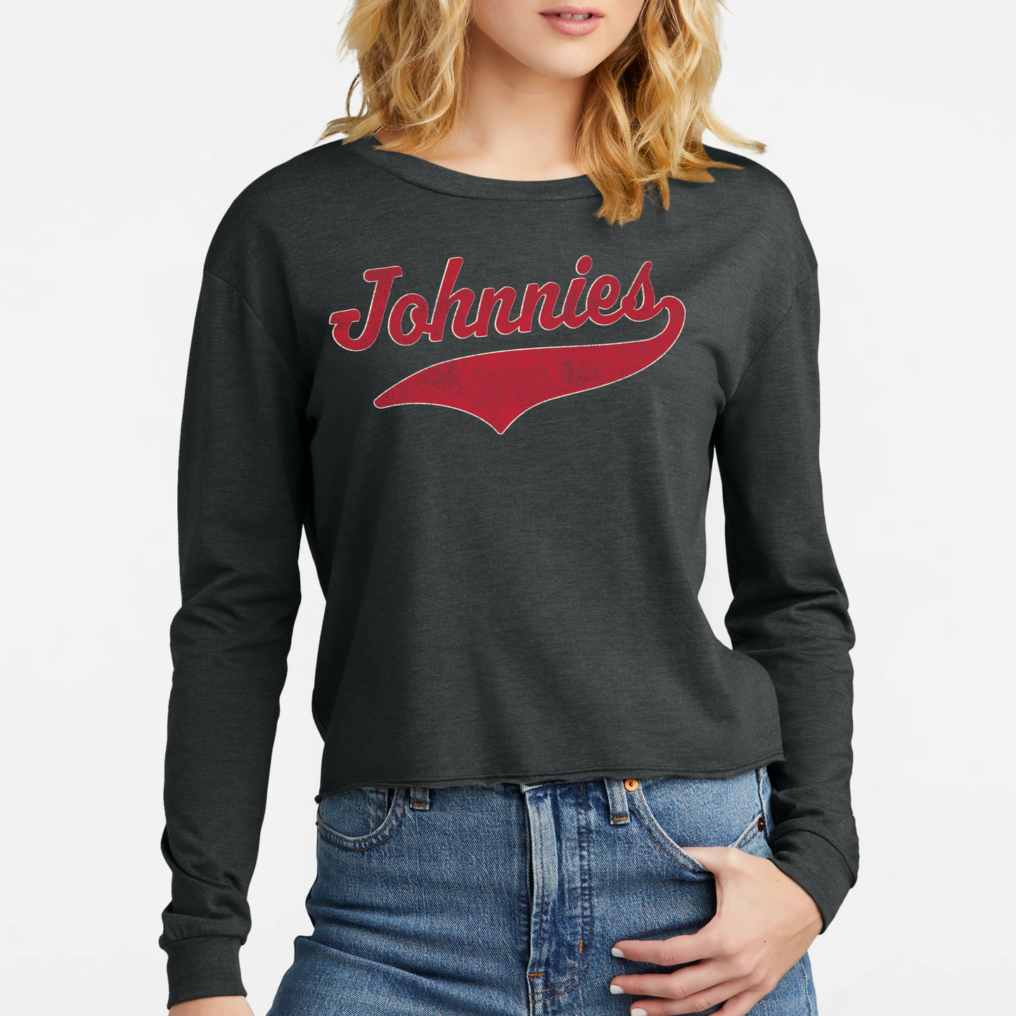 JTB: Johnnies Women's Triblend Long Sleeve T-Shirt