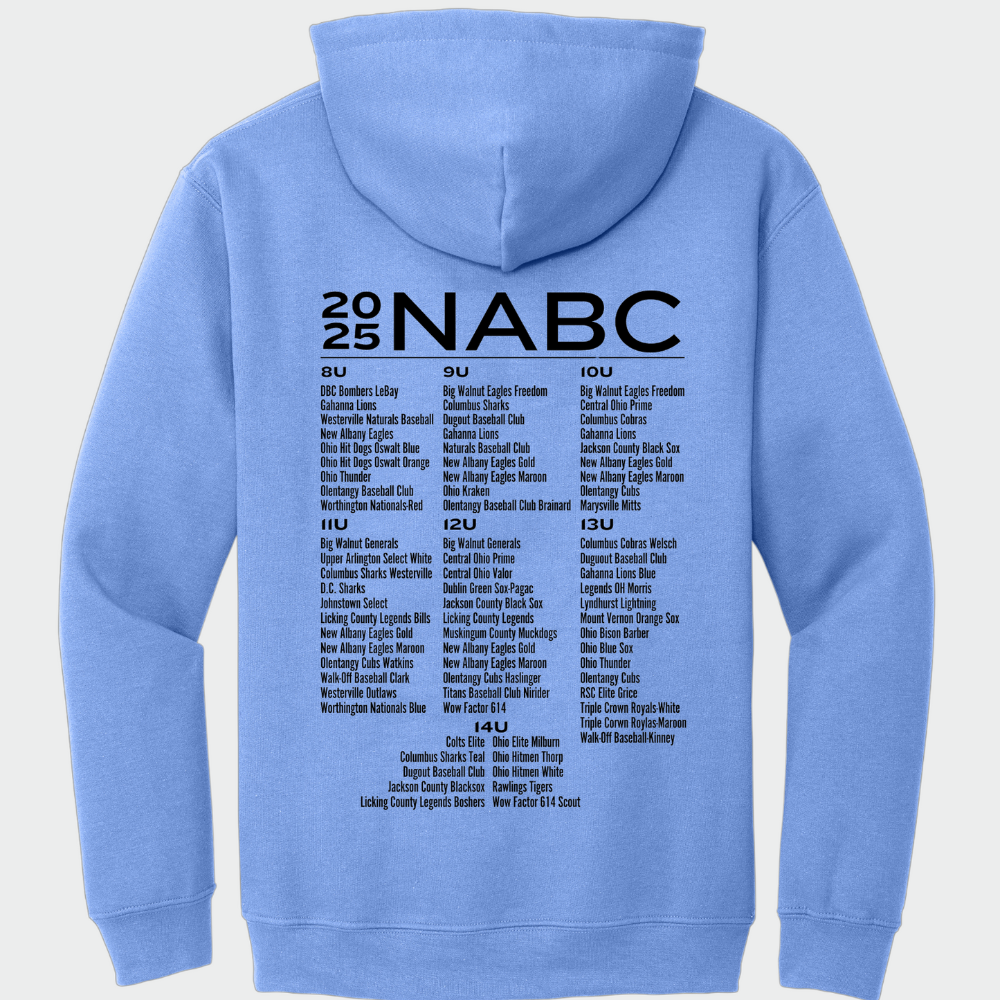 NABC PRESALE: Hooded Sweatshirt