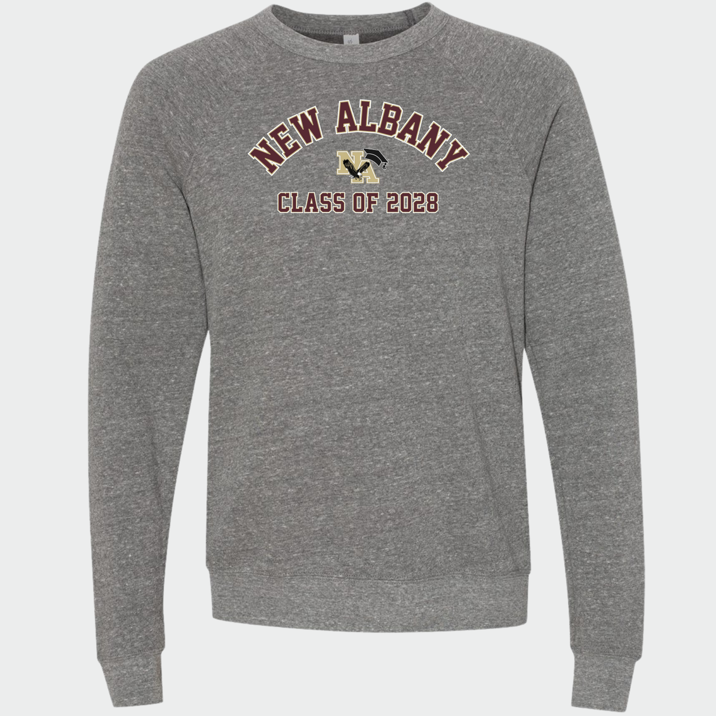 NAPTO: New Albany Class of 20## Sponge Fleece Sweatshirt (NAMS + NAHS)