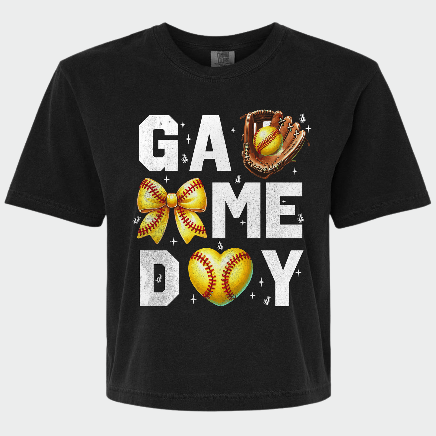 JYAA: Softball Game Day *distressed* Women's T-Shirt
