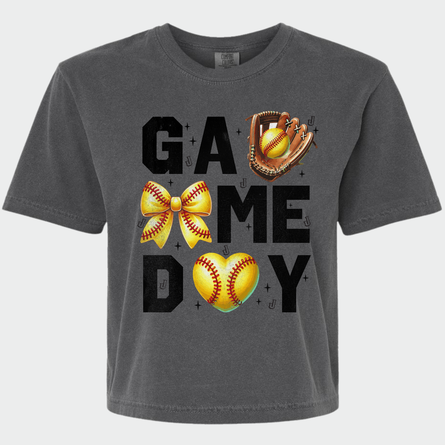 JYAA: Softball Game Day *distressed* Women's T-Shirt