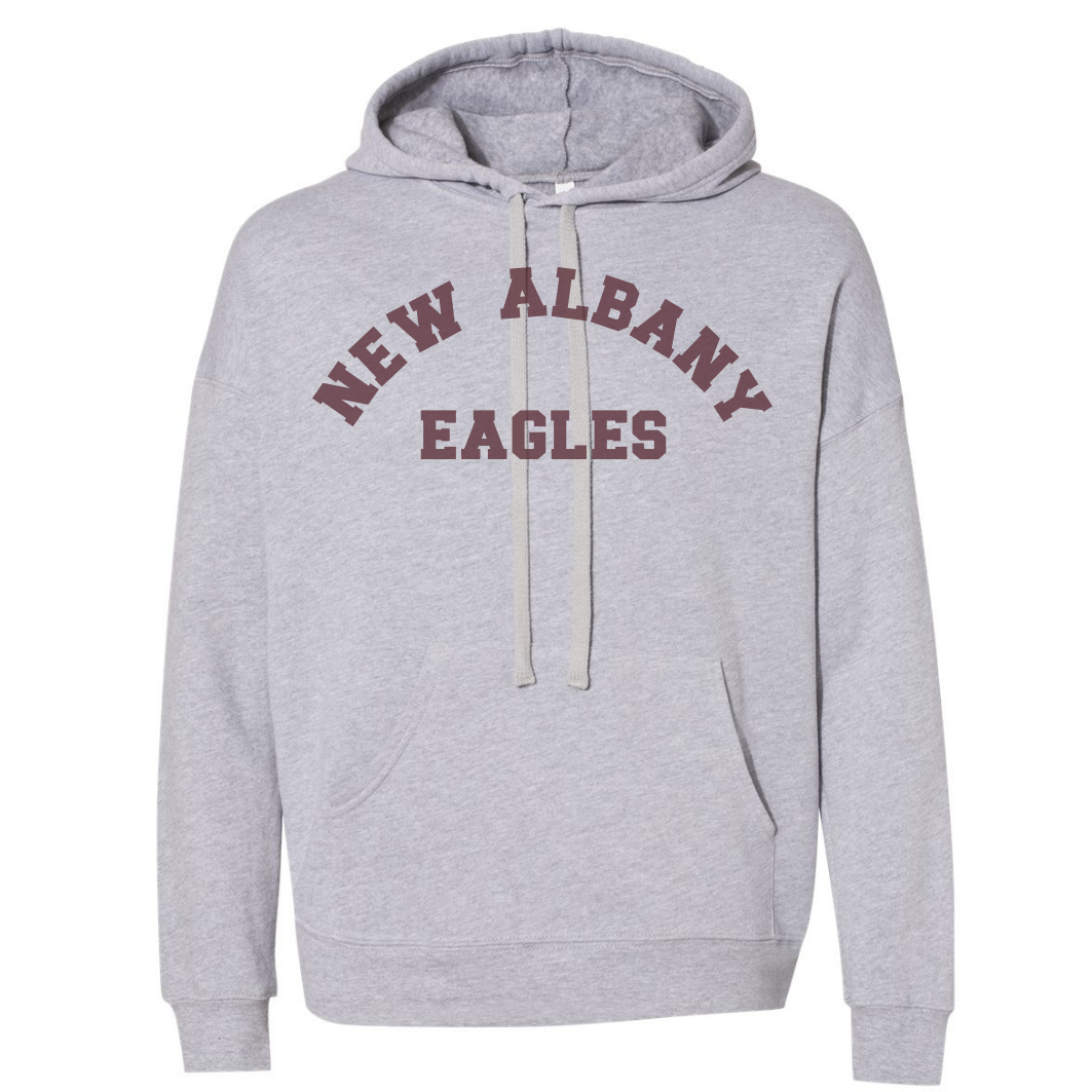 New Albany Eagles Varsity Print Sponge Fleece Hooded Sweatshirt