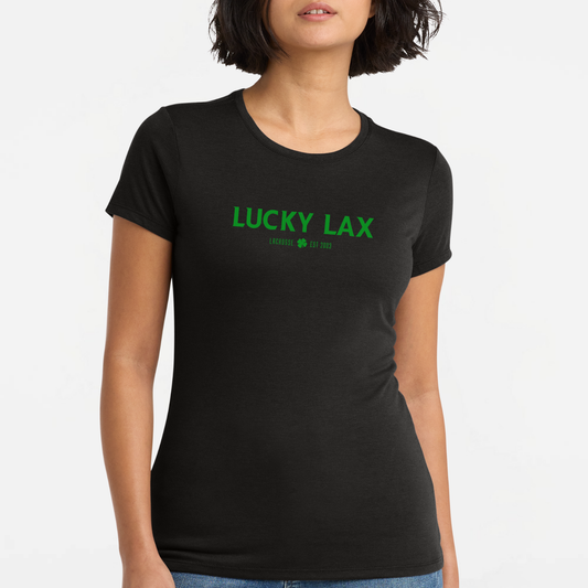 LuckyLax: Women's Triblend Short Sleeve T-Shirt