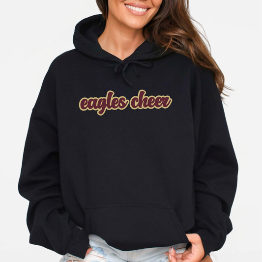 NAYCHEER: Eagles Cheer Hooded Sweatshirt
