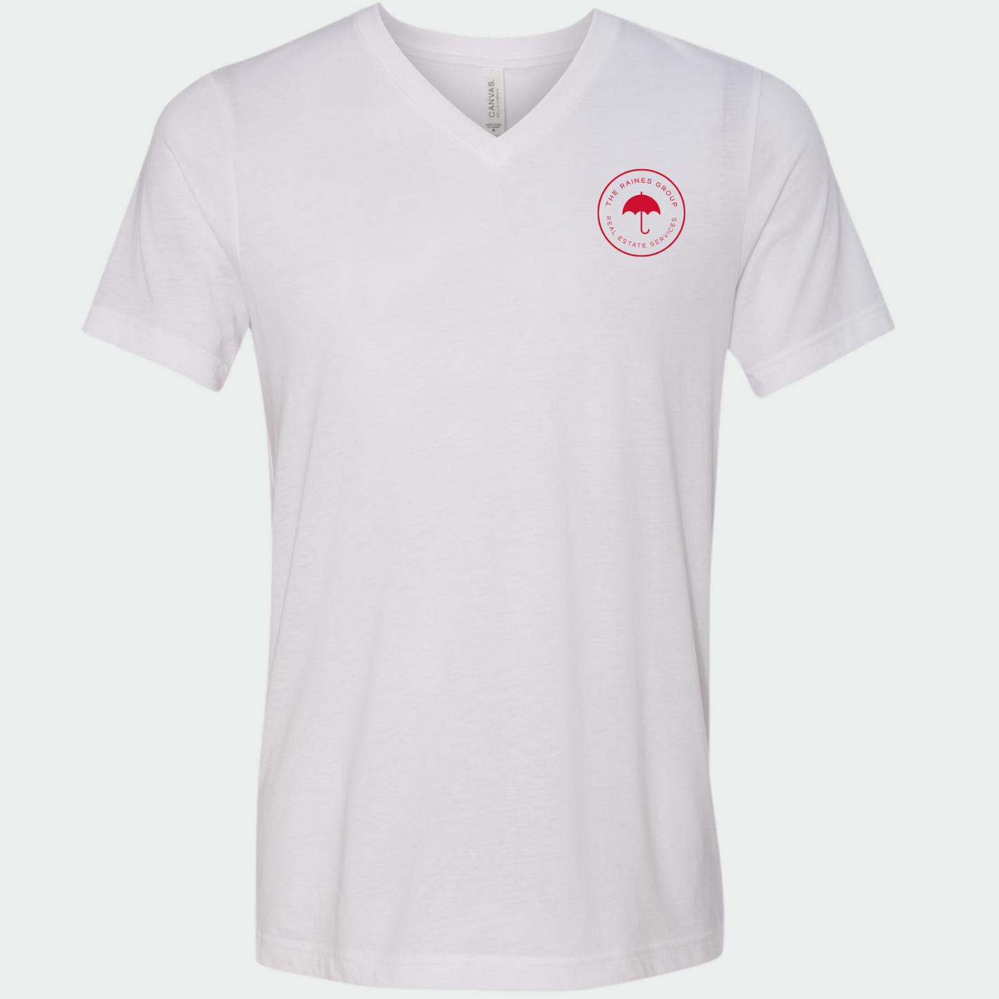 TRG: Unisex Circle Logo V-Neck Tee