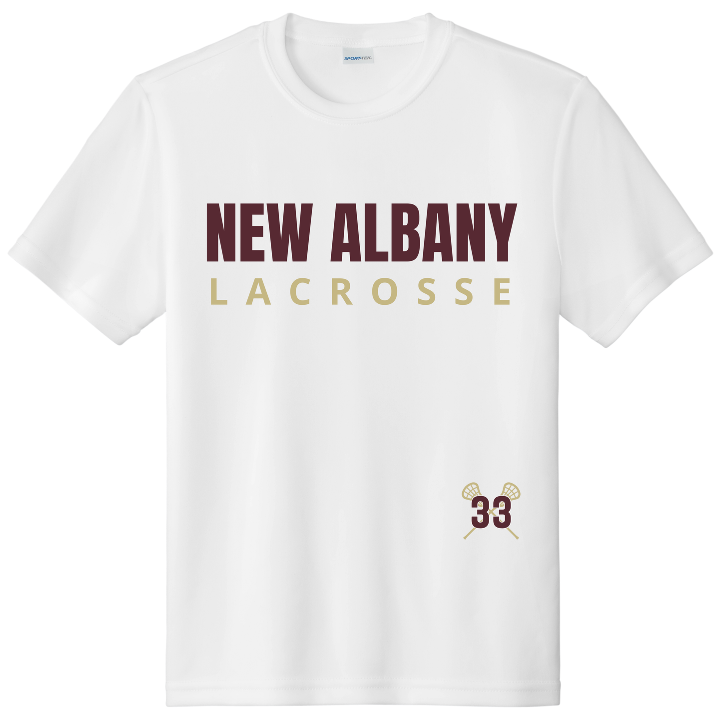 NA Lacrosse: New Albany Sport-Tek Tee
