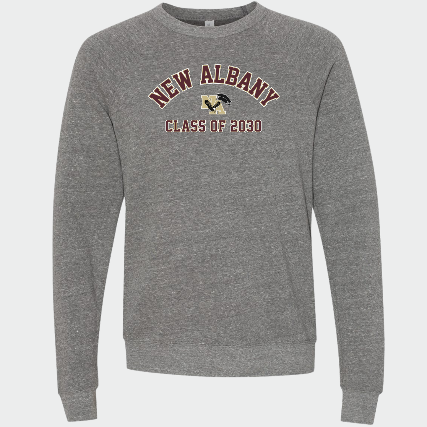 NAPTO: New Albany Class of 20## Sponge Fleece Sweatshirt (NAMS + NAHS)