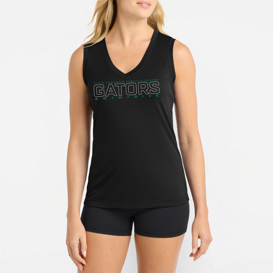 PTAC: Gators Women's Tech Sleeveless V-Neck Tee