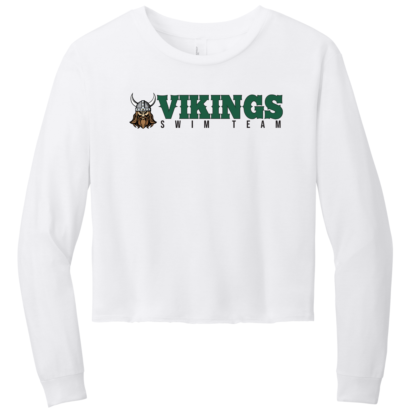NRS: Vikings Swim Team Women's Triblend Long Sleeve T-Shirt