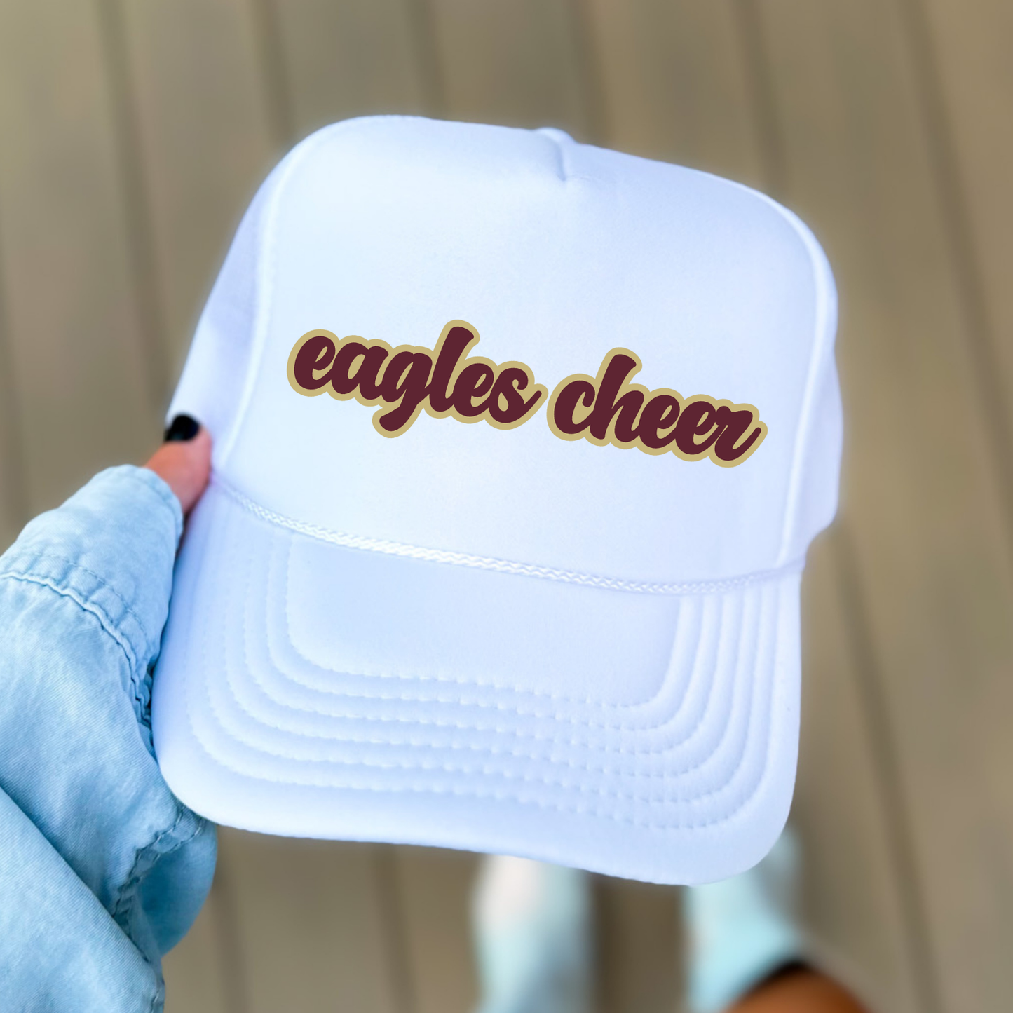 NAYCHEER: Eagles Cheer Trucker Hat
