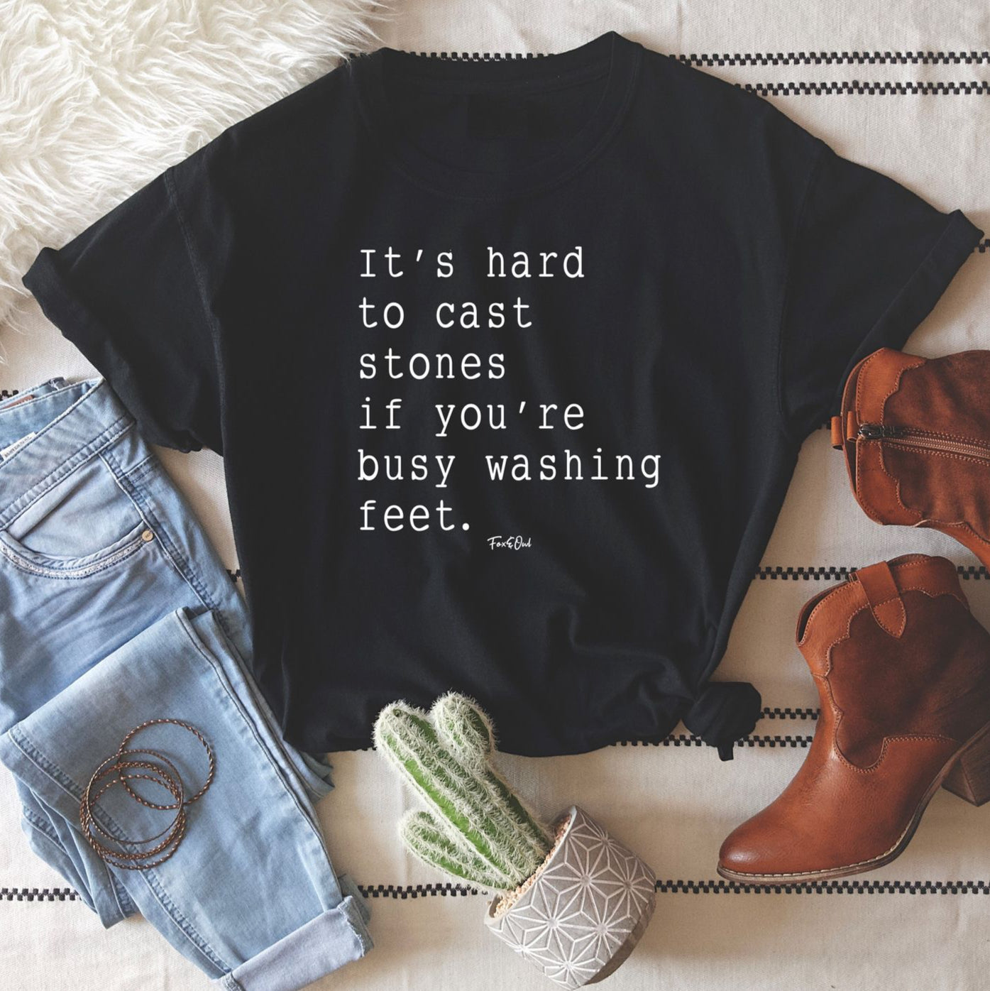 Washing Feet T-Shirt