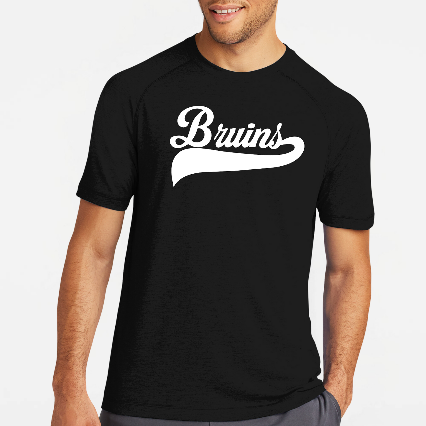 BRUINS: Swash Raglan Triblend Tech T-Shirt