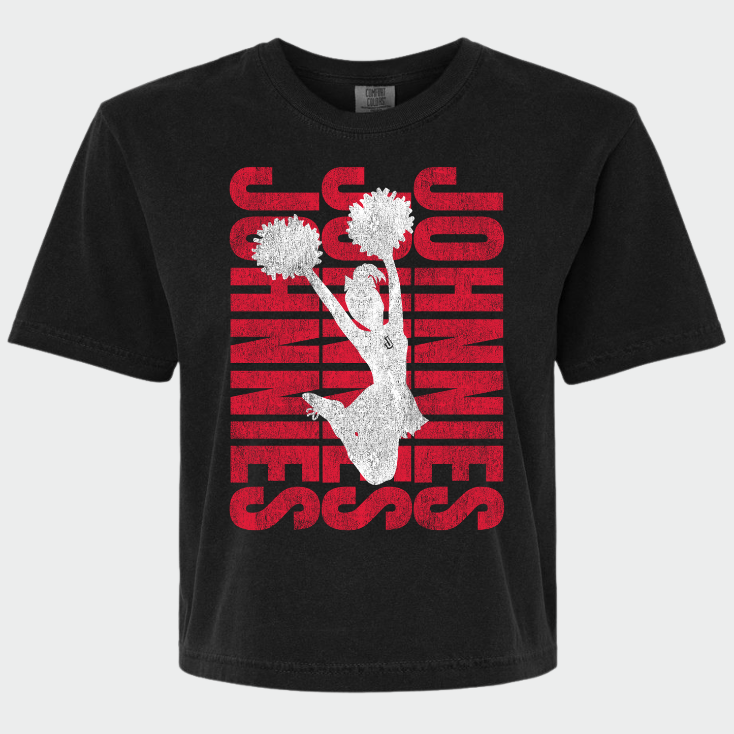 JYAA: Johnnies Cheerleader *distressed* Women's T-Shirt