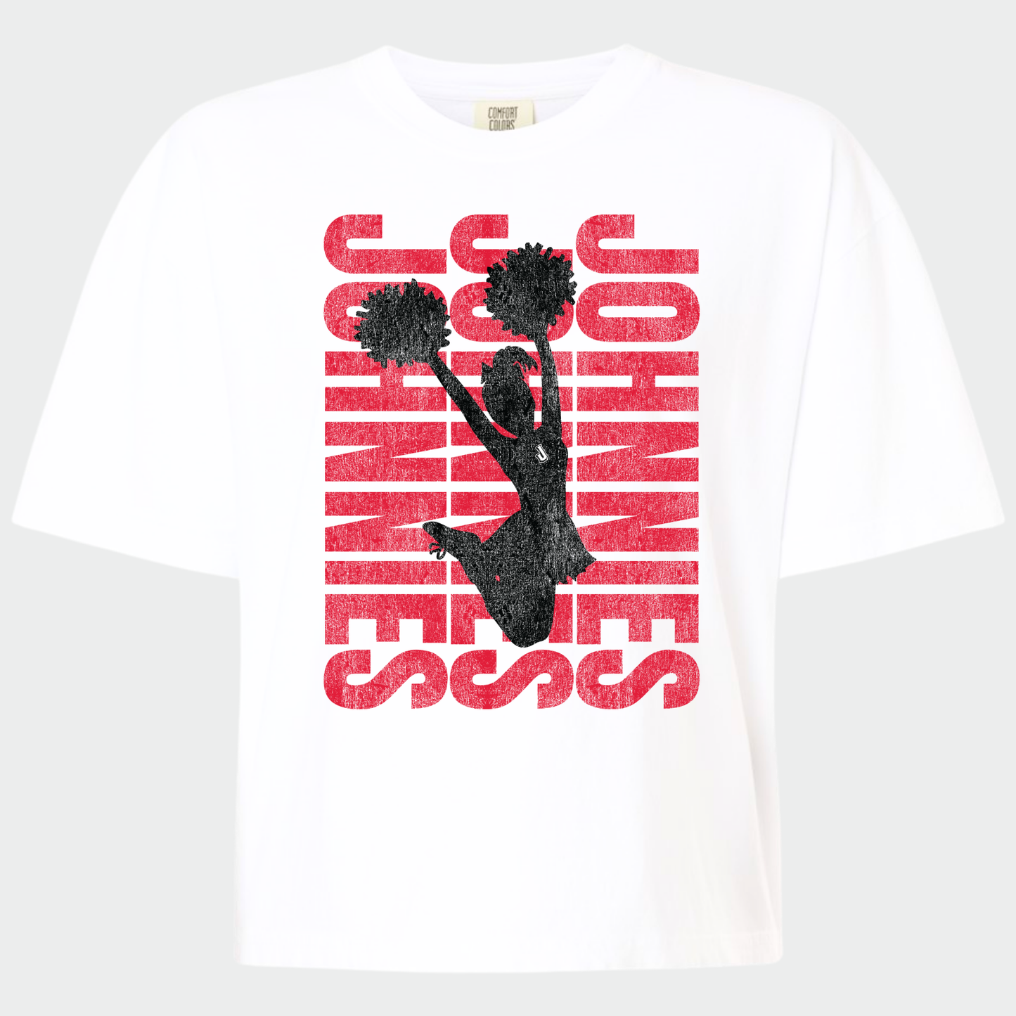 JYAA: Johnnies Cheerleader *distressed* Women's T-Shirt