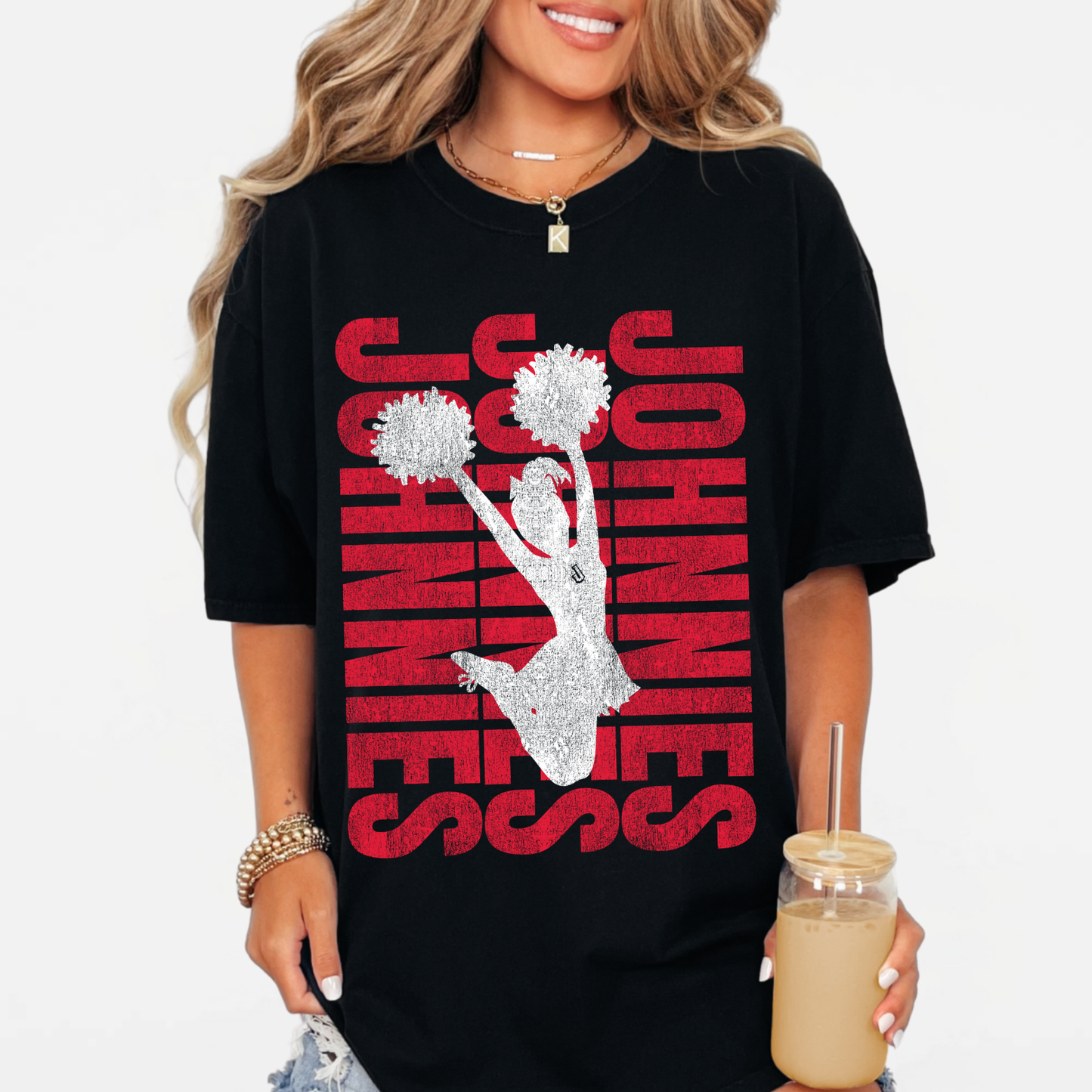 JYAA: Cheerleader *distressed* T-Shirt