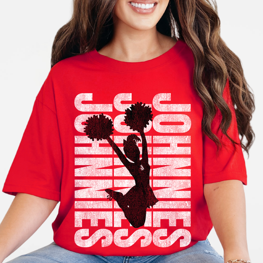 JYAA: Cheerleader *distressed* T-Shirt