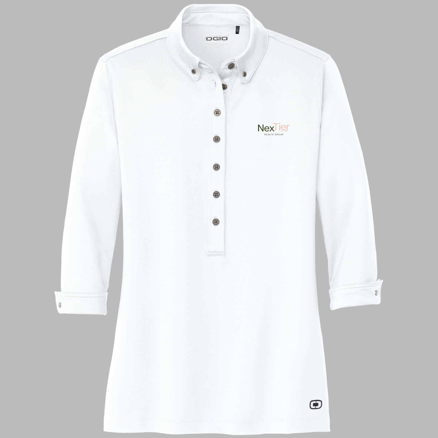 NexTier: Women's Embroidered Gauge Polo