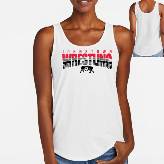 JYAA: Johnstown Wrestling Women's Triblend Tank Top
