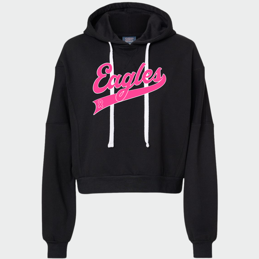 Eagles BCA: Boxy Crop Hooded Sweatshirt