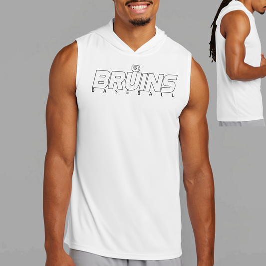 BRUINS: Sleeveless Tech Hoodie