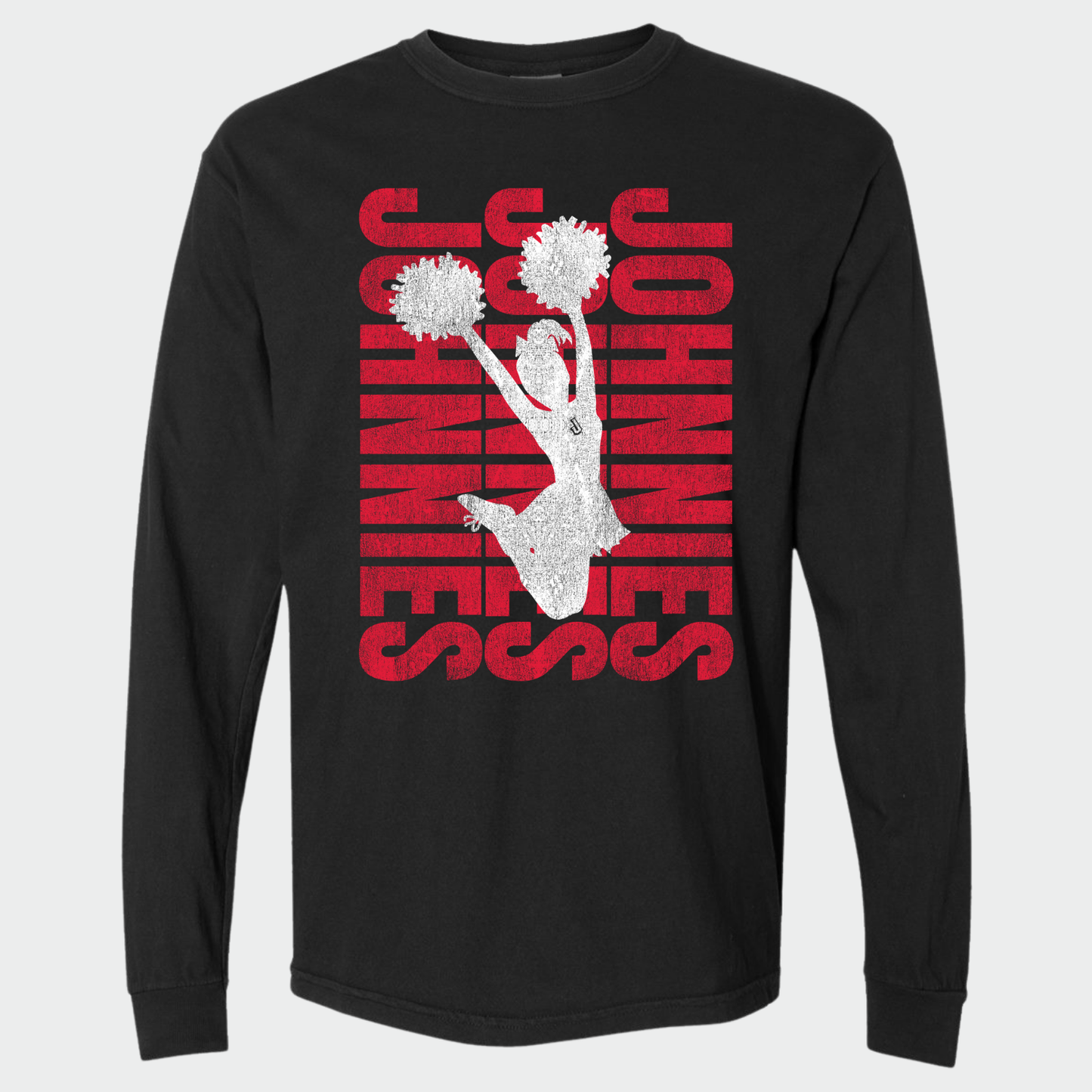 JYAA: Johnnies Cheerleader *distressed* Long Sleeve T-Shirt