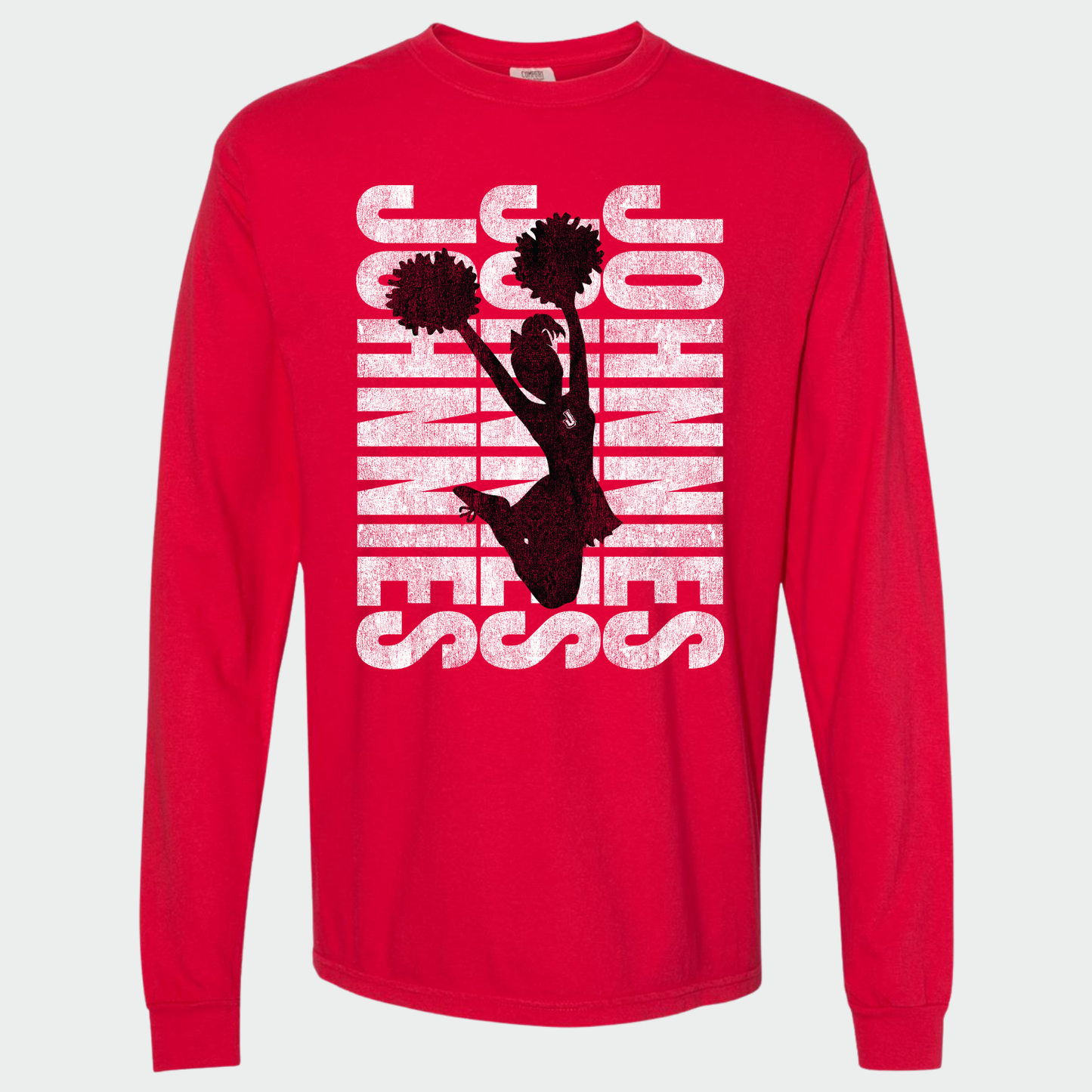 JYAA: Johnnies Cheerleader *distressed* Long Sleeve T-Shirt