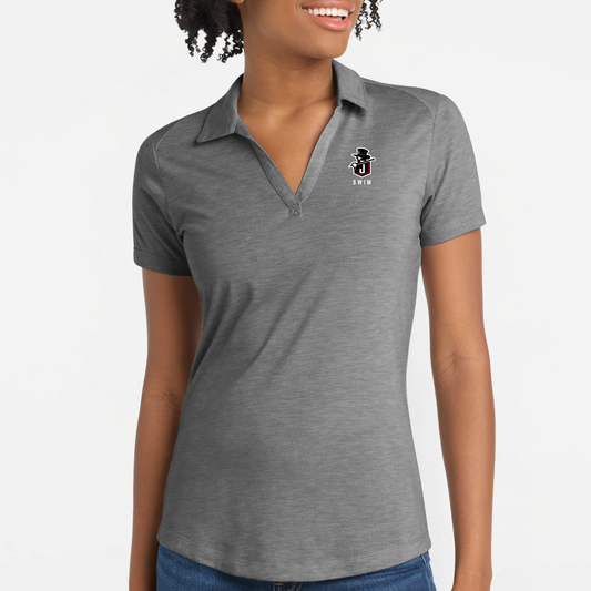 JS: Johnstown Swim Women's Triblend Tech Polo
