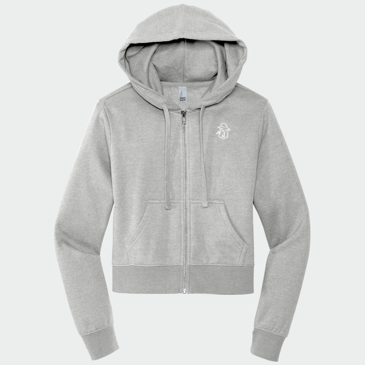 JYAA: Johnstown Johnnie Knockout Logo Women's Full-Zip Hooded Sweatshirt