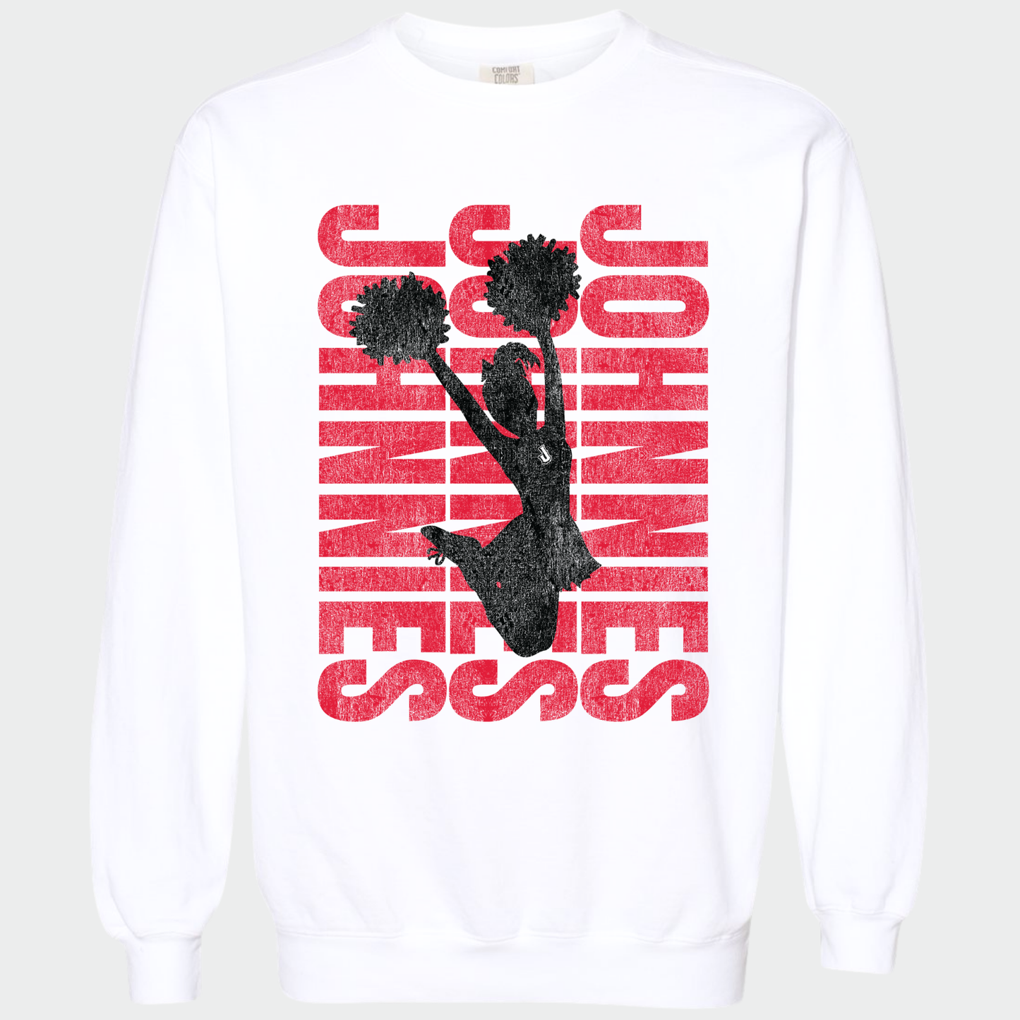 JYAA: Johnnies Cheerleader *distressed* Sweatshirt