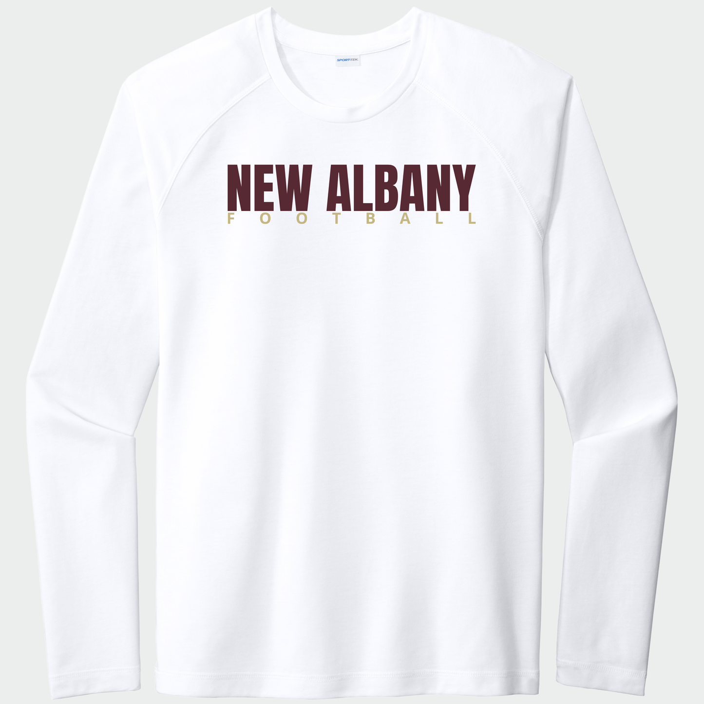 NAFootball: Long Sleeve Triblend Tech Tee