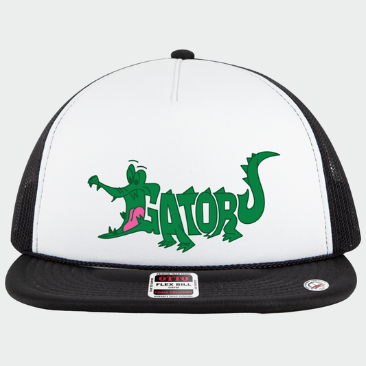 PTAC: Gators Retro Logo Flex-Bill Trucker Hat