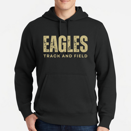 NA Track & Field: Eagles Pullover Hooded Sweatshirt