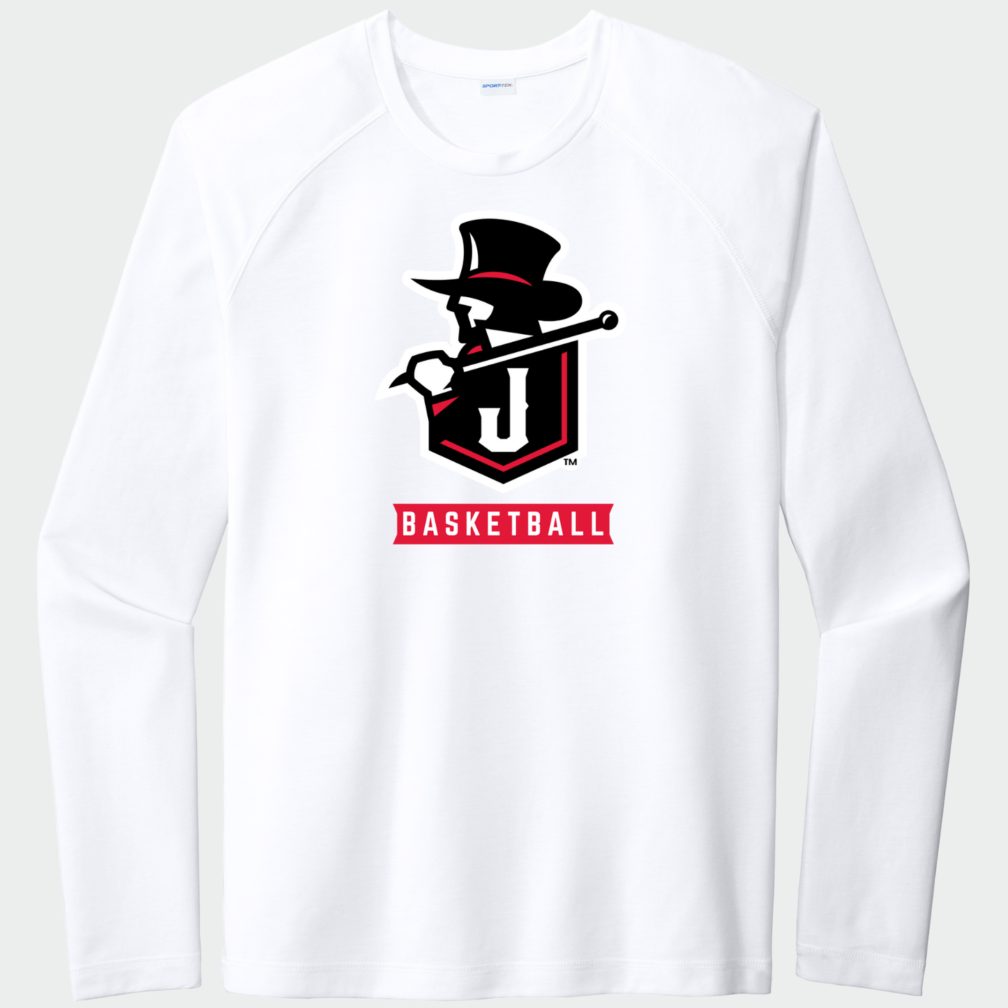 JYAA: Johnstown Basketball Raglan Long Sleeve Triblend Tech T-Shirt