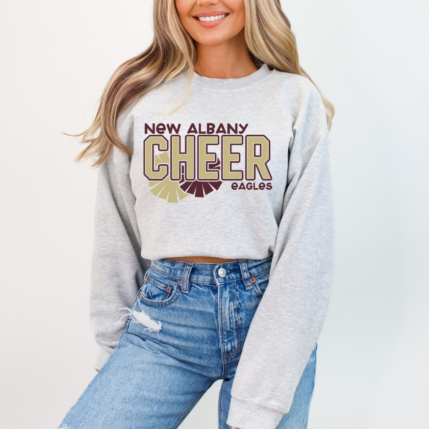 NAYCHEER: New Albany Eagles Cheer Crew Sweatshirt