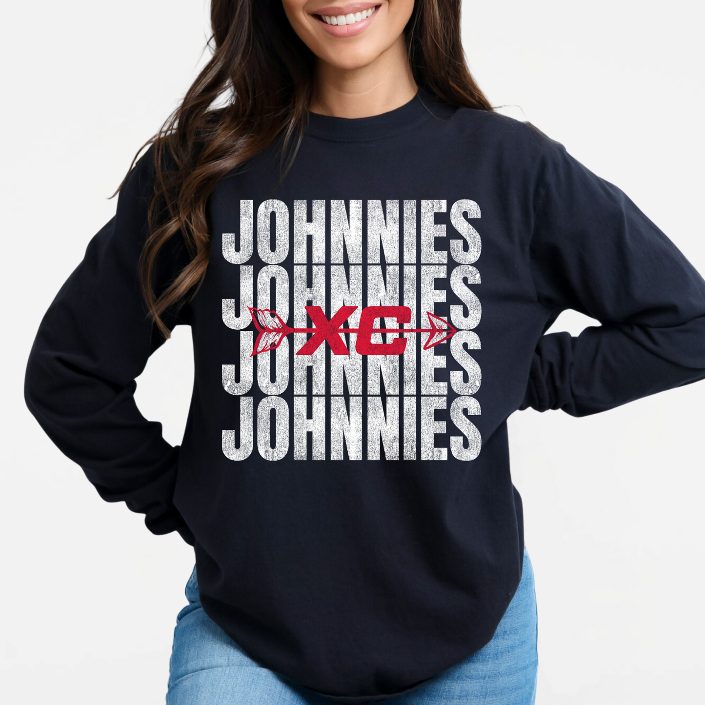 JYAA: Johnnies XC *distressed* Long Sleeve T-Shirt