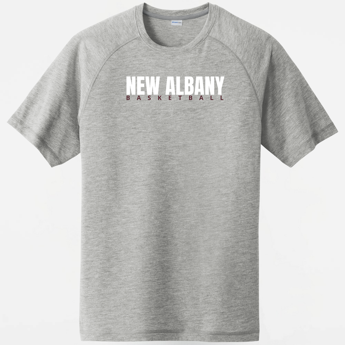 NAGTB: New Albany Basketball, Triblend Tech Tee