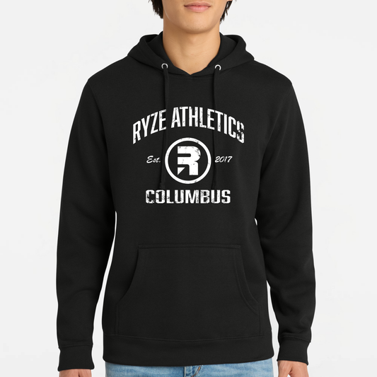 Ryze: Distressed Classic Hooded Sweatshirt