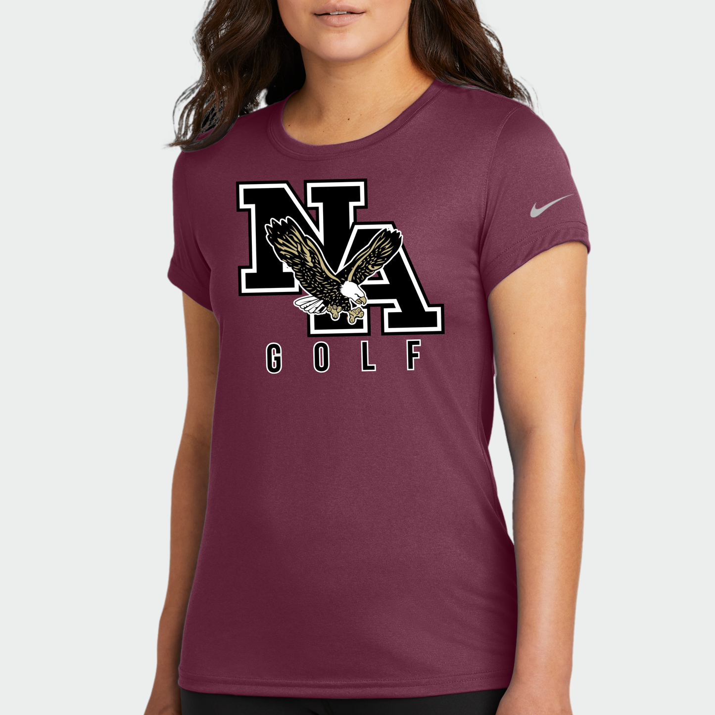 NAGOLF: Women's Nike Dri-Fit T-Shirt