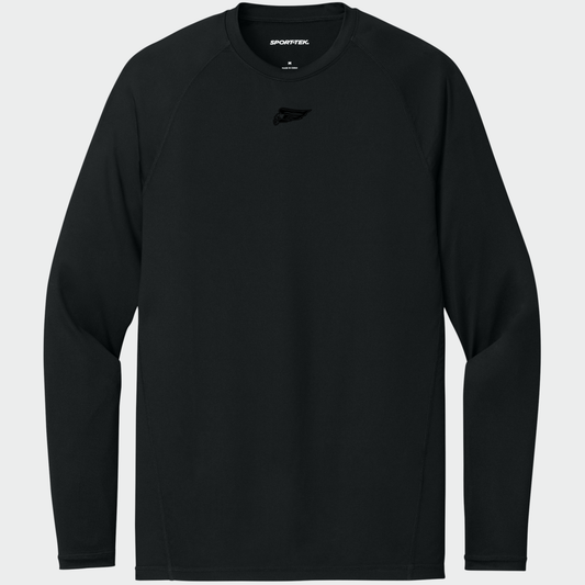 NAGS: Monochrome Eagle, Long Sleeve Compression Tee