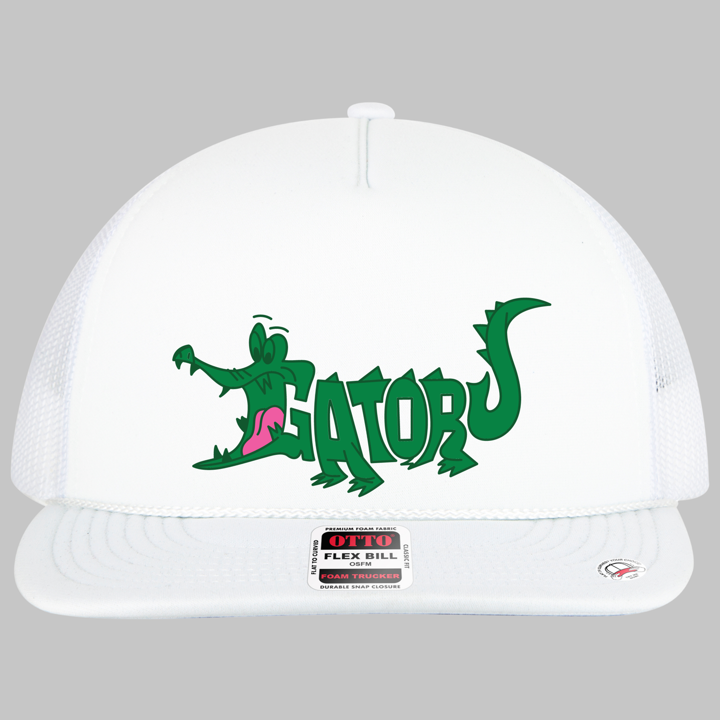 PTAC: Gators Retro Logo Flex-Bill Trucker Hat