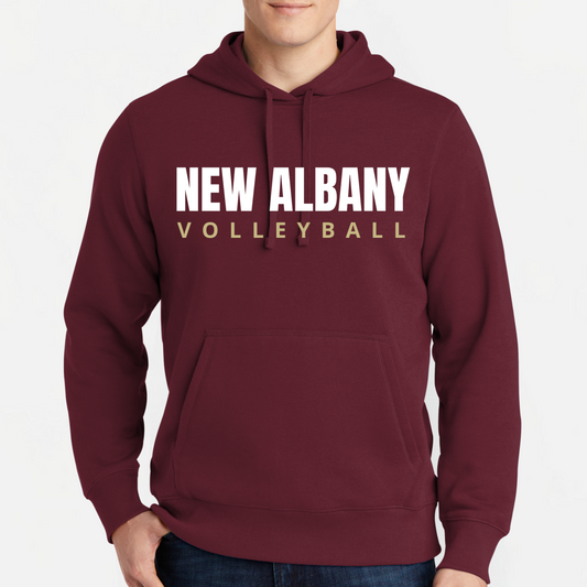 NA Volleyball: Pullover Hooded Sweatshirt