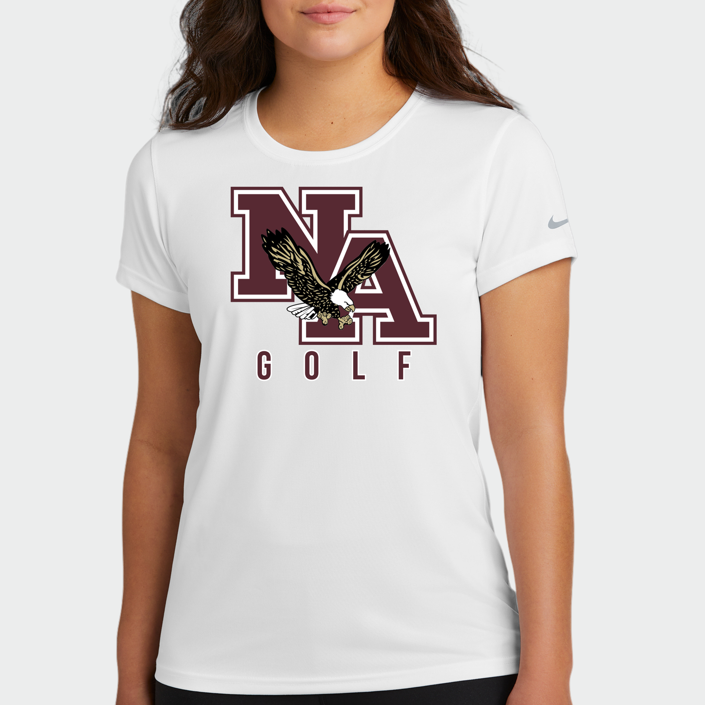 NAGOLF: Women's Nike Dri-Fit T-Shirt