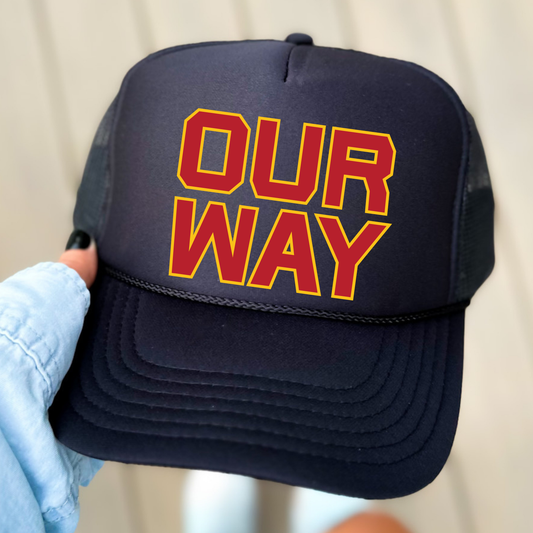 BRUINS: Our Way Foam Trucker Hat
