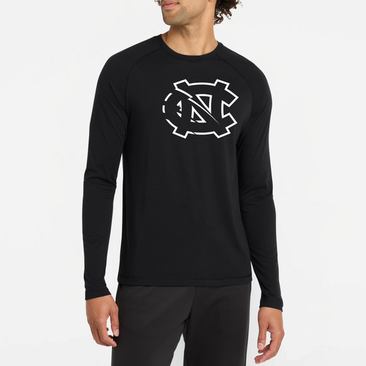 BRUINS: NC Long Sleeve Triblend Tech Tee
