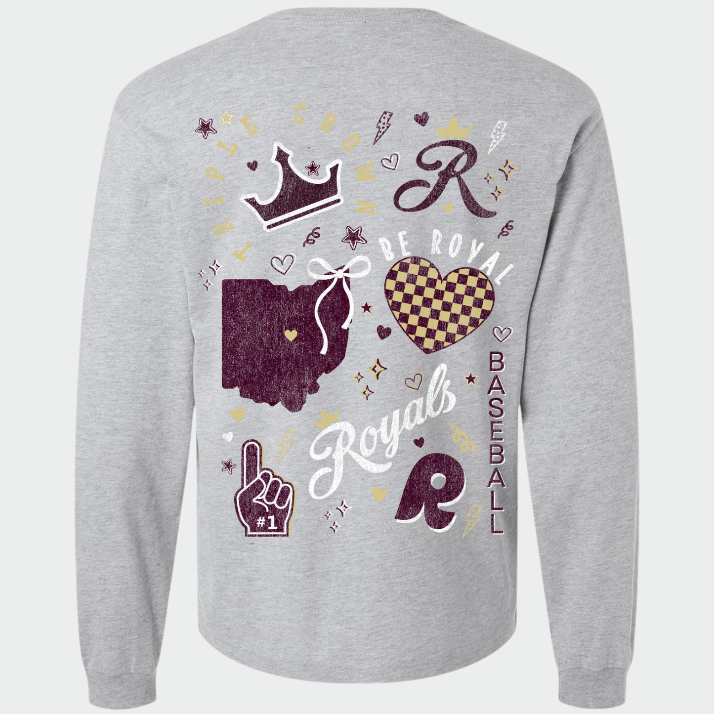TCR: Collage 6oz Heavyweight Long Sleeve T-Shirt