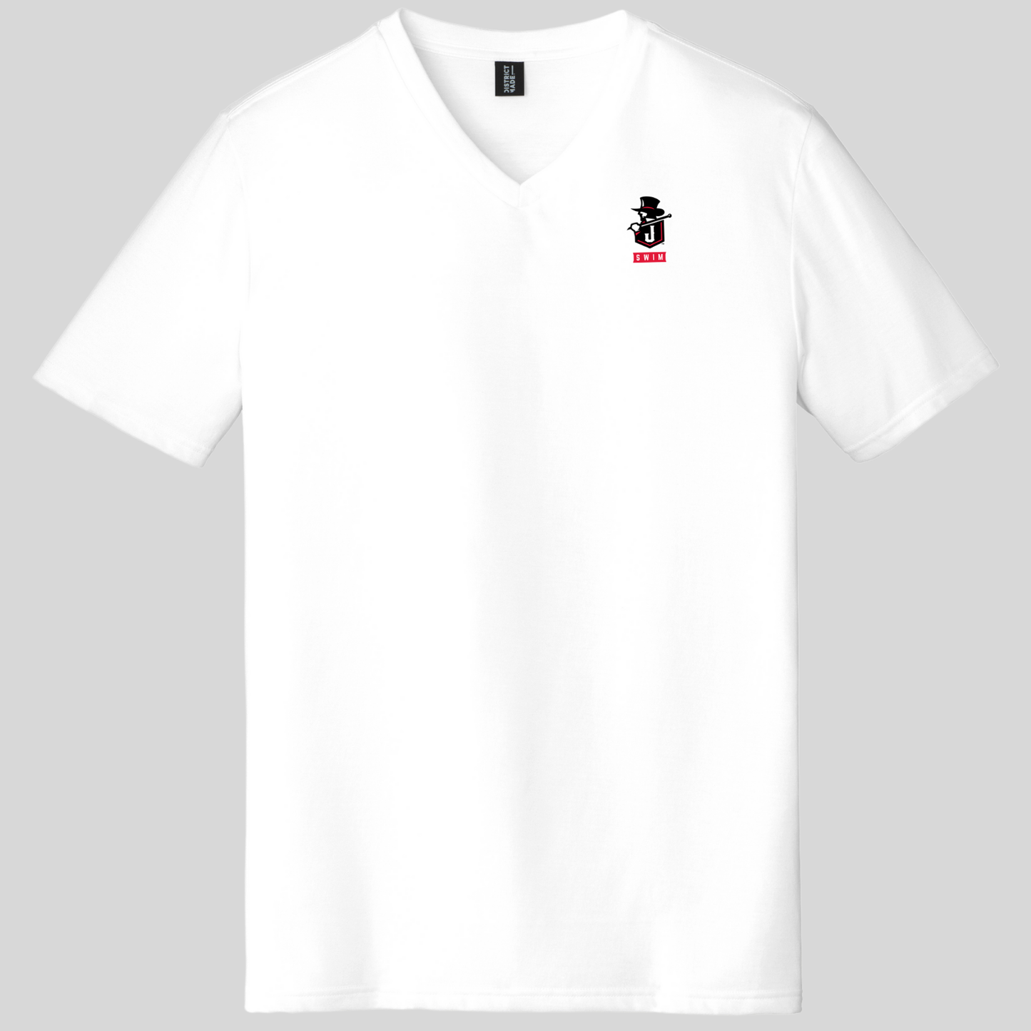 JS: Johnstown Swim Triblend Short Sleeve V-Neck T-Shirt