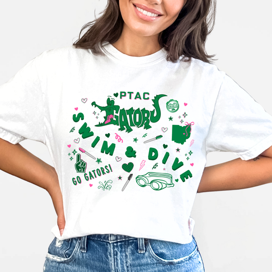 PTAC: Gators Collage Vintage Tee