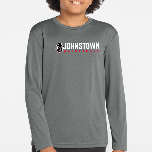 JYAA: Johnstown Basketball Long Sleeve Tech T-Shirt